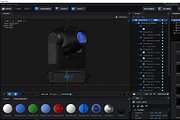 Stage Lighting Collection-14 PCS, an Object 3D Model by akerStudio (Thumbnail 257 of 309)