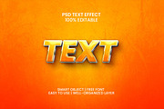 Orange - Text Effect Photoshop, a Marketing Template by INSPR STD (Thumbnail 2 of 4)