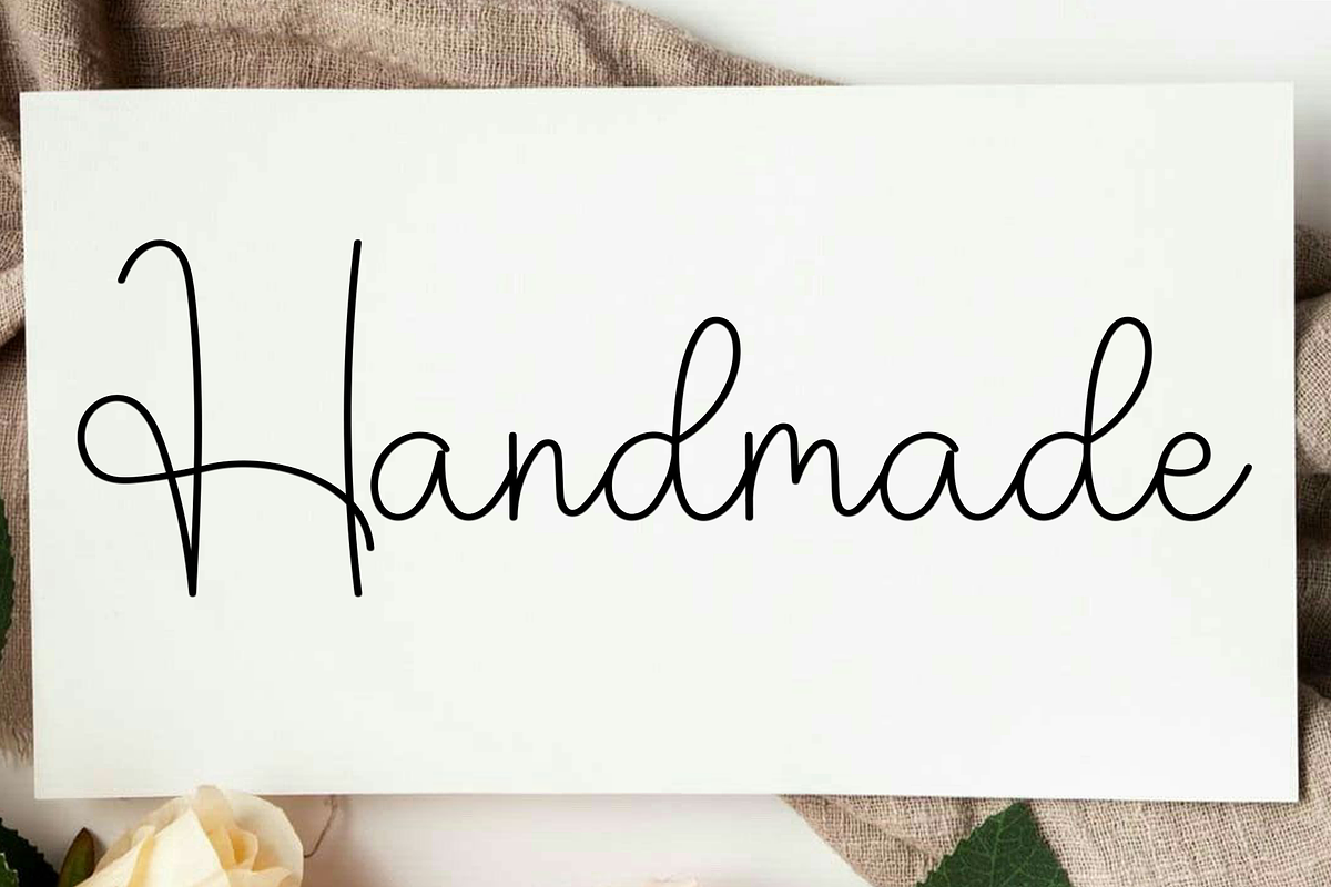 Flower Saturday, a Script Font by FreshTypeINK (Photo 6 of 8)