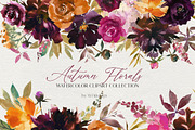 Watercolor Floral Bundle 90 in1, an Animal Illustration by whiteheartdesign (Thumbnail 18 of 50)