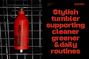 Dashes - Bold Font, a Sans Serif Font by limitype (Thumbnail 9 of 12)