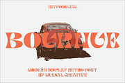 Bournue, a Serif Font by Muksal Creative (Thumbnail 1 of 8)