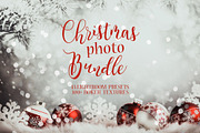 Christmas Lightroom Presets+Textures, an Action Add-On by Bamboobear Books Shop (Thumbnail 1 of 6)