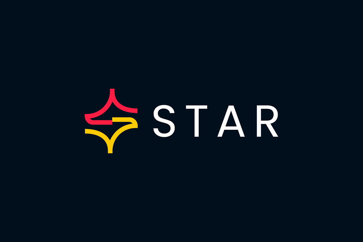 Letter s with star minimal logo, a Branding & Logo Template by Your Choice Art