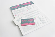 Bubblegum CV/Resume + Business Card, a Resume Template by Valeur Design (Thumbnail 2 of 6)