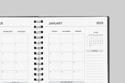 Ultimate Monthly Planner 2023-2024, a Stationery Template by Design Zone (Thumbnail 2 of 5)