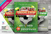Soccer Camp Flyer Templates, a Flyer Template by kinzi21 (Thumbnail 1 of 4)