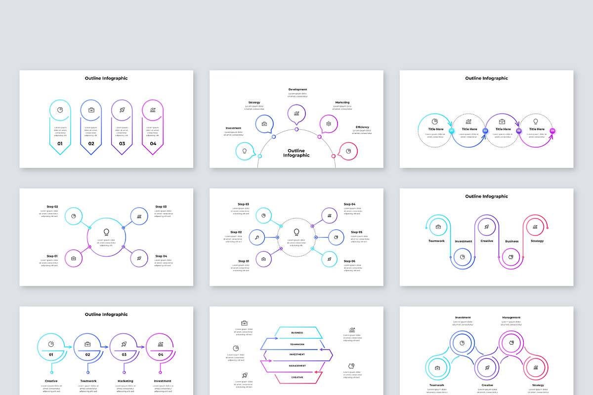 Outline Canva Animated Infographics, a Presentation Template by Abert (Photo 8 of 12)