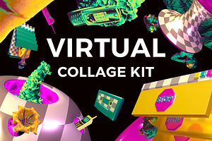Virtual collage kit