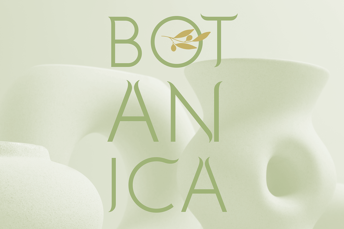 Botanica. Stylish modern and classic, a Sans Serif Font by LostandFoundry (Photo 5 of 6)