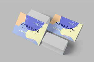 A4 Horizontal Brochure Mockup