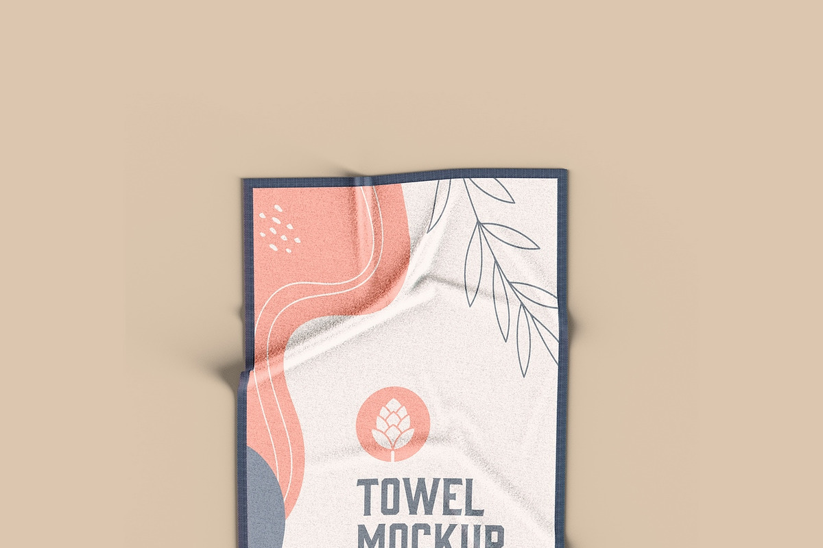 Beach Towel Mockup, a Product Mockup by OneVectorStock (Photo 3 of 7)