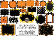 Coquette Halloween Frame Sublimation, an Illustration by Libby Wishes (Thumbnail 1 of 6)