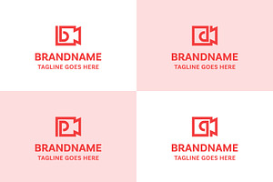 Letter B D P Q Video Camera Logo, a Branding & Logo Template by Pray Art Design Studio