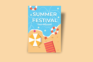 Summer Festival Flyer Template