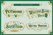 The Victorian Elders, a Serif Font by Burntilldead (Thumbnail 7 of 11)