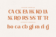 Bogimber - Retro Display Serif, a Serif Font by Cruzine (Thumbnail 6 of 10)