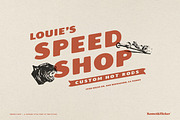 Empire State – A Rustic Font, a Sans Serif Font by Komet & Flicker (Thumbnail 6 of 15)