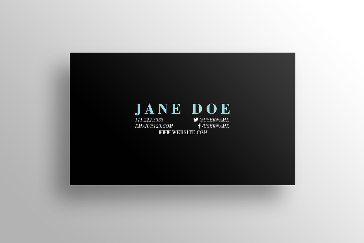 The LBR - Business Card Template, a Business Card Template by xxDeadPixels (Photo 3 of 5)