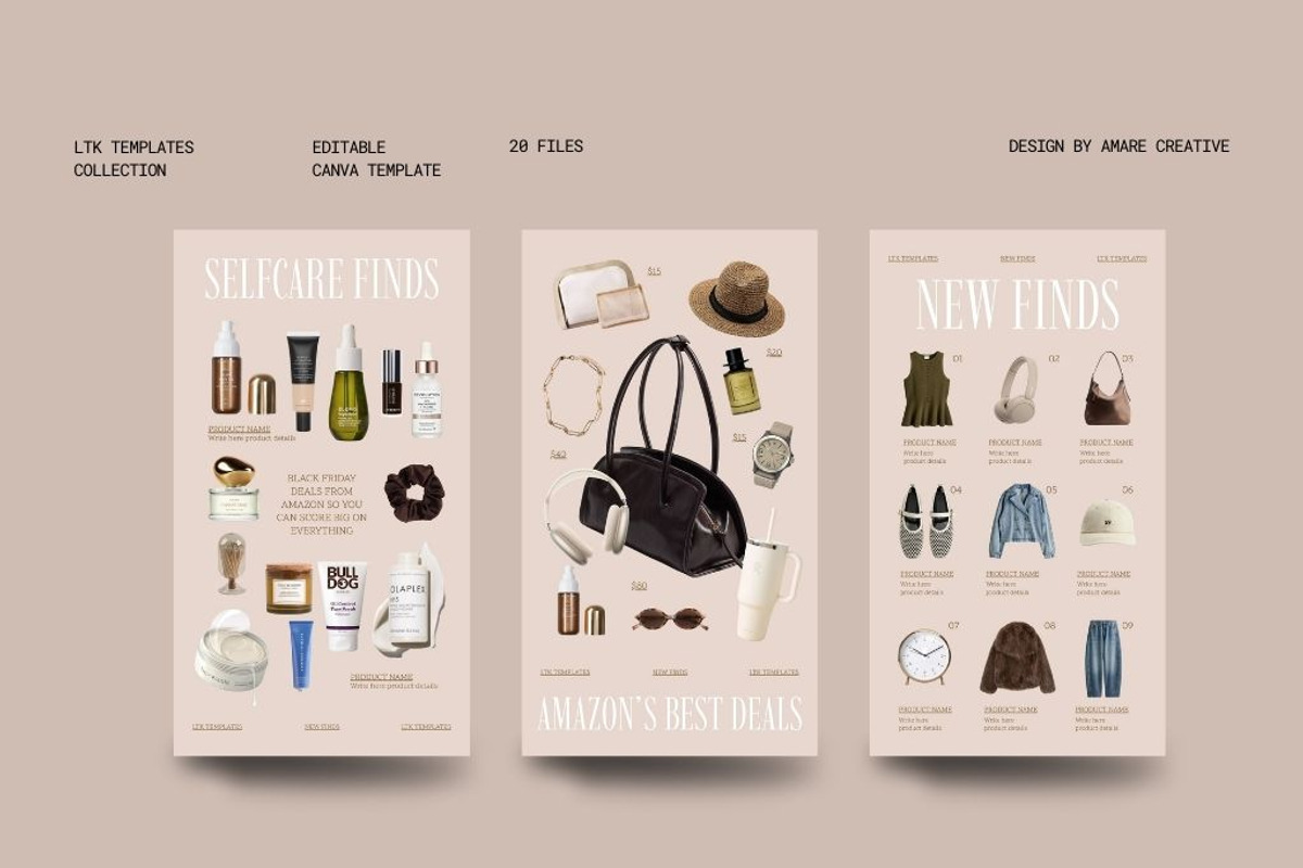 40 Valentine LTK Instagram Templates, a Social Media Template by Amaré Creative (Photo 9 of 9)