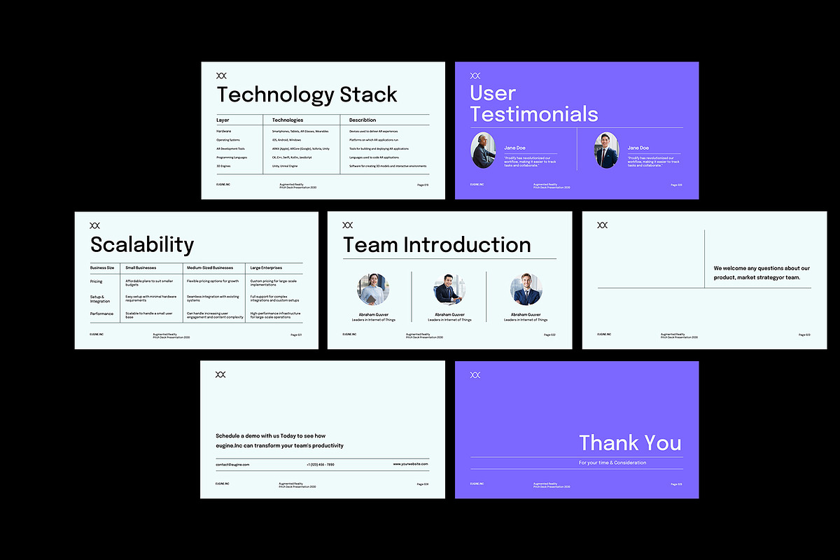 Pitch Deck Powerpoint Bundle Ver 1.0, a Presentation Template by Neermana (Photo 9 of 19)