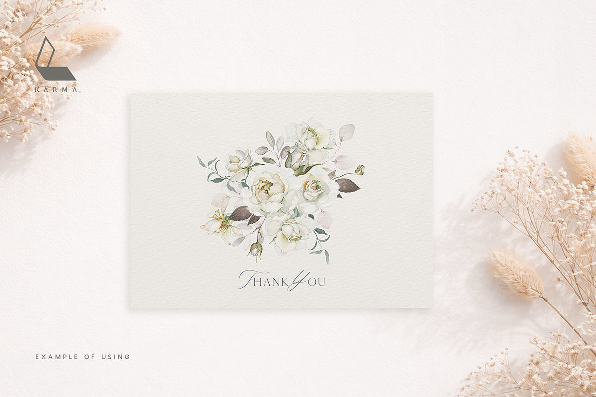 Garden Ivory Botanical Set, a Decorative Illustration by Karma (Photo 5 of 20)