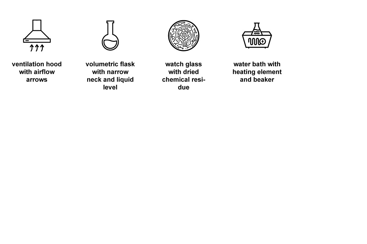 Chemistry & biology lab Icon Set, an Outline Icon by Nurlan's shop (Photo 6 of 6)