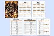 2026–2027 Event & Party Planner, a Stationery Template by Shumaya (Thumbnail 2 of 5)