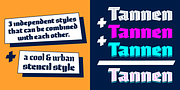 Tannen, a Blackletter Font by Rafael Jordan (Thumbnail 5 of 8)