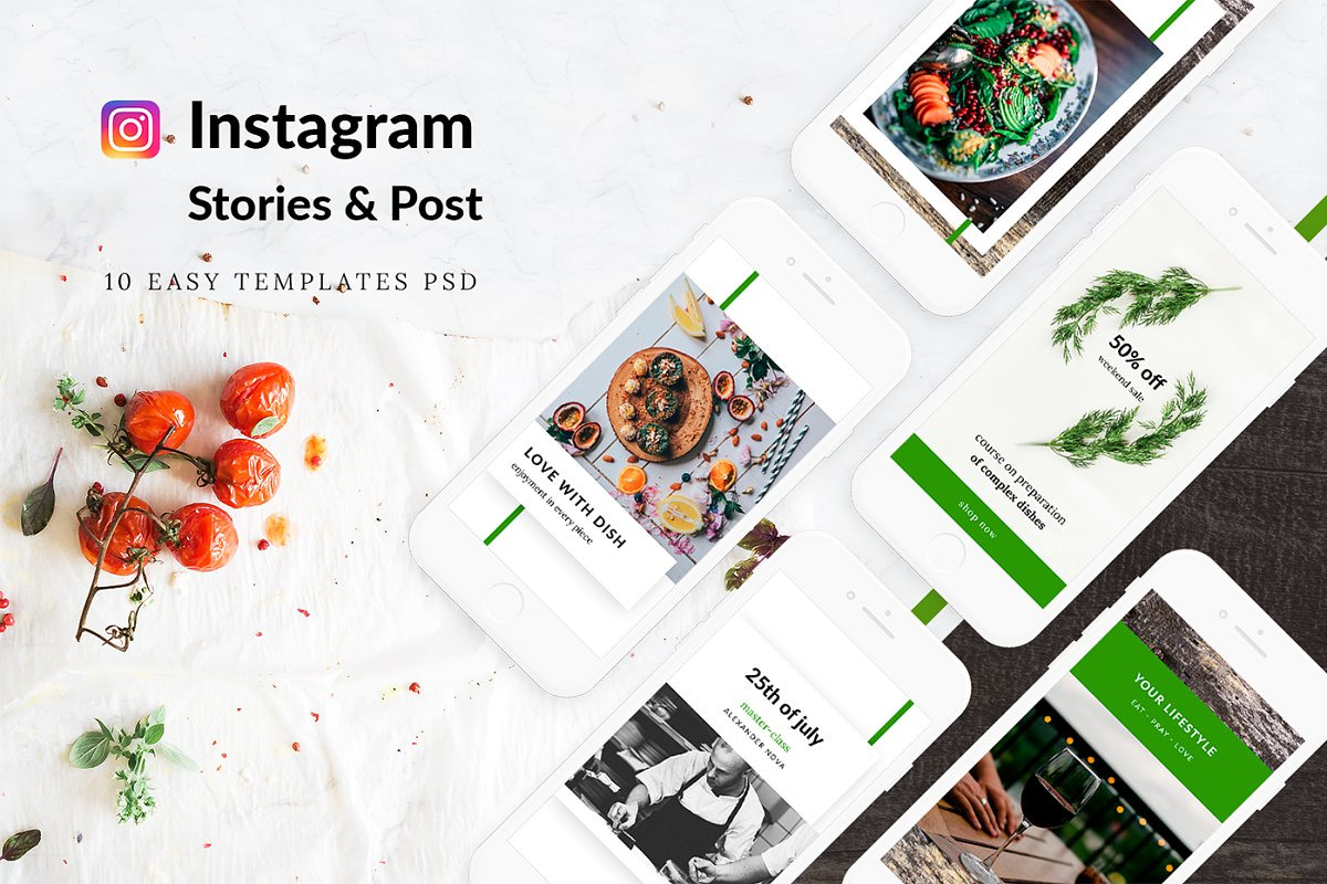Instagram Bundle 25in1 + Free Update, a Social Media Template by Digital Breath templates (Photo 14 of 27)