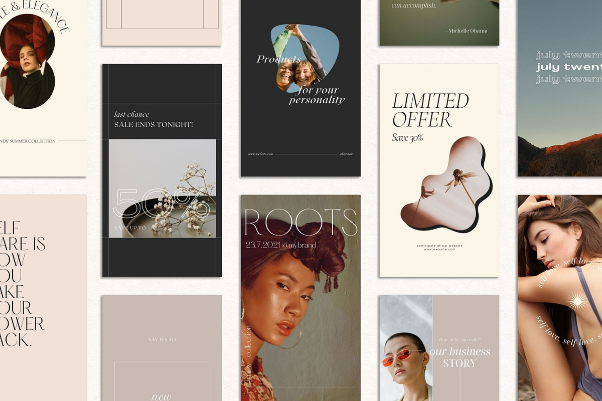 Instagram Engagement Kit CANVA vol.2, a Social Media Template by Lyrata ...