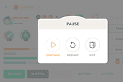 GUI - Mono Round, an UI Kit Template by LAYERLAB (Thumbnail 26 of 32)