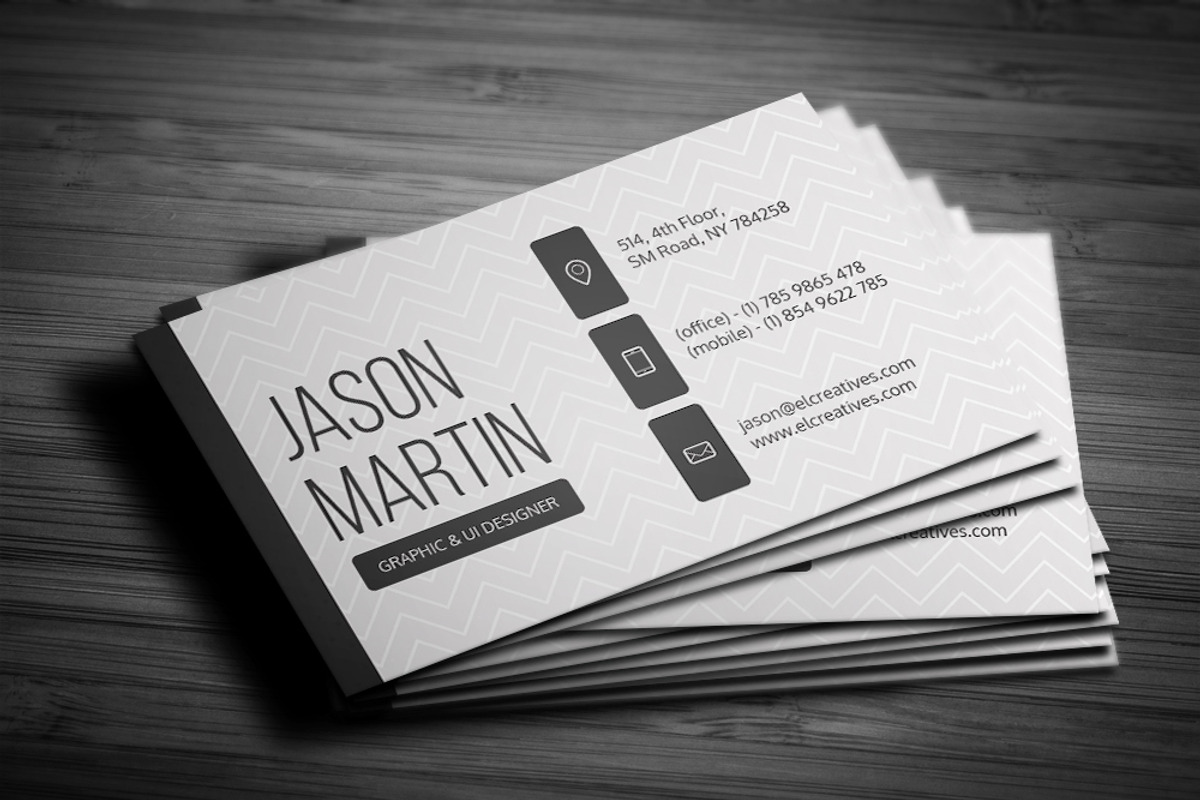 Creative Individual Business Card, a Business Card Template by bouncy (Photo 3 of 4)
