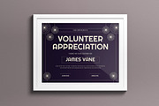 Purple Art Deco Design Certificate, a Print Template by graphicook (Thumbnail 1 of 3)
