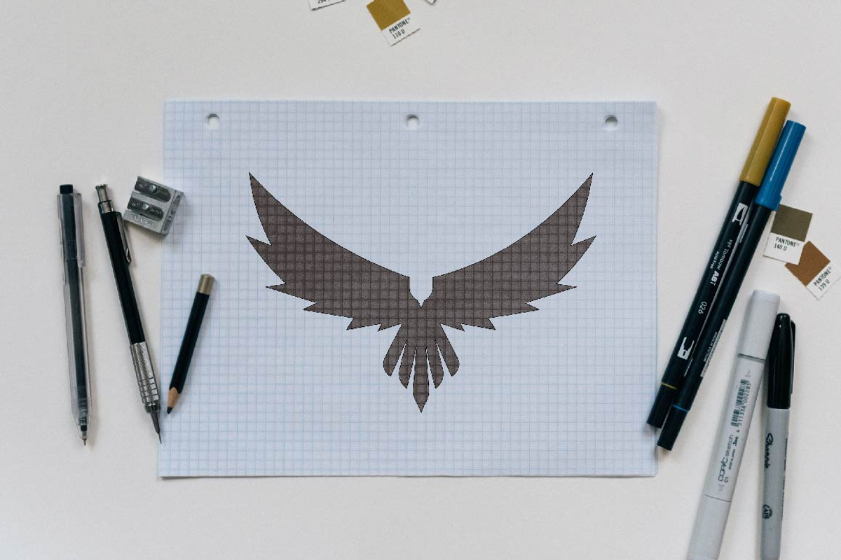 Eagle Hawk Falcon Bird Animal Logo, a Branding & Logo Template by jongcreative (Photo 2 of 3)