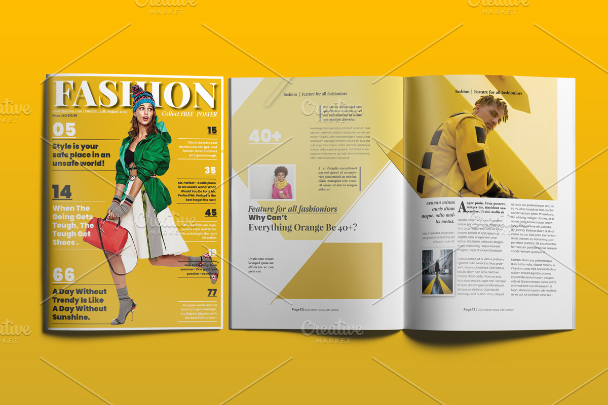 The Best Fashion Magazine Layout