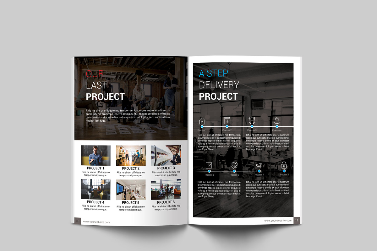 Company Profile, a Brochure Template by BoriesBechker (Photo 9 of 13)
