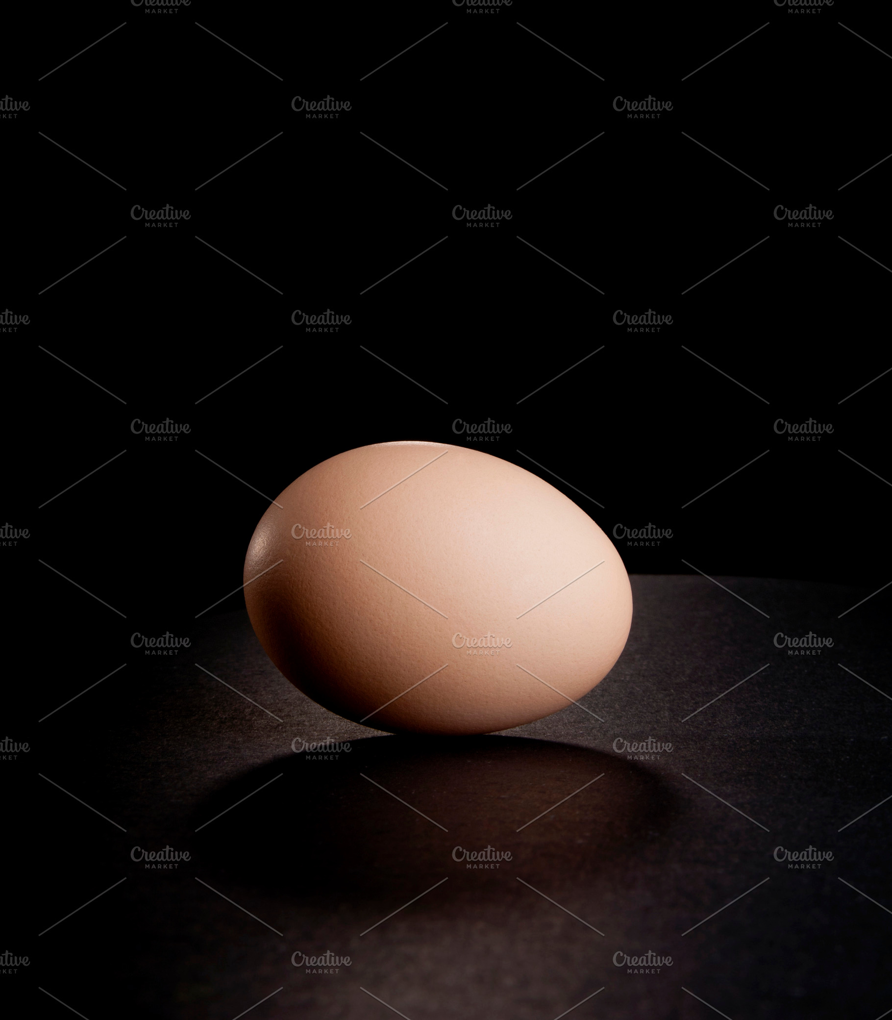 Egg on Black, a Food & Drink Photo by THP Creative