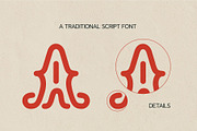 Etnika – A Traditional Script Font, a Sans Serif Font by Hole Hope Design (Thumbnail 5 of 8)