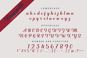 Kingsmith Font