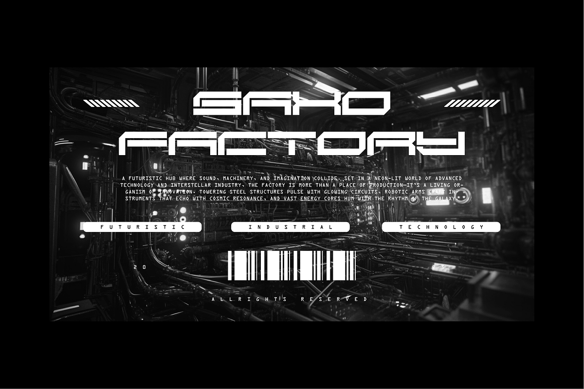 Clovyz - Futuristic Display Font, a Sans Serif Font by Typeagle (Photo 4 of 11)