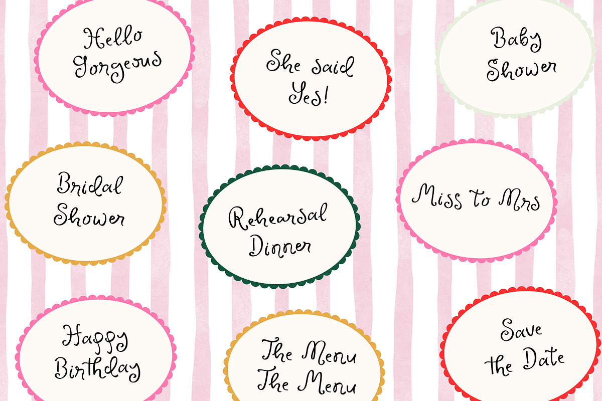 Enchanted Weddings Playful Script, a Handwritten Font by Kaya Fonts (Photo 5 of 33)
