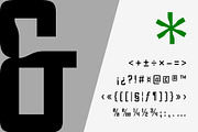 Anymspace - Modern Display Font, a Sans Serif Font by Attractype (Thumbnail 8 of 8)