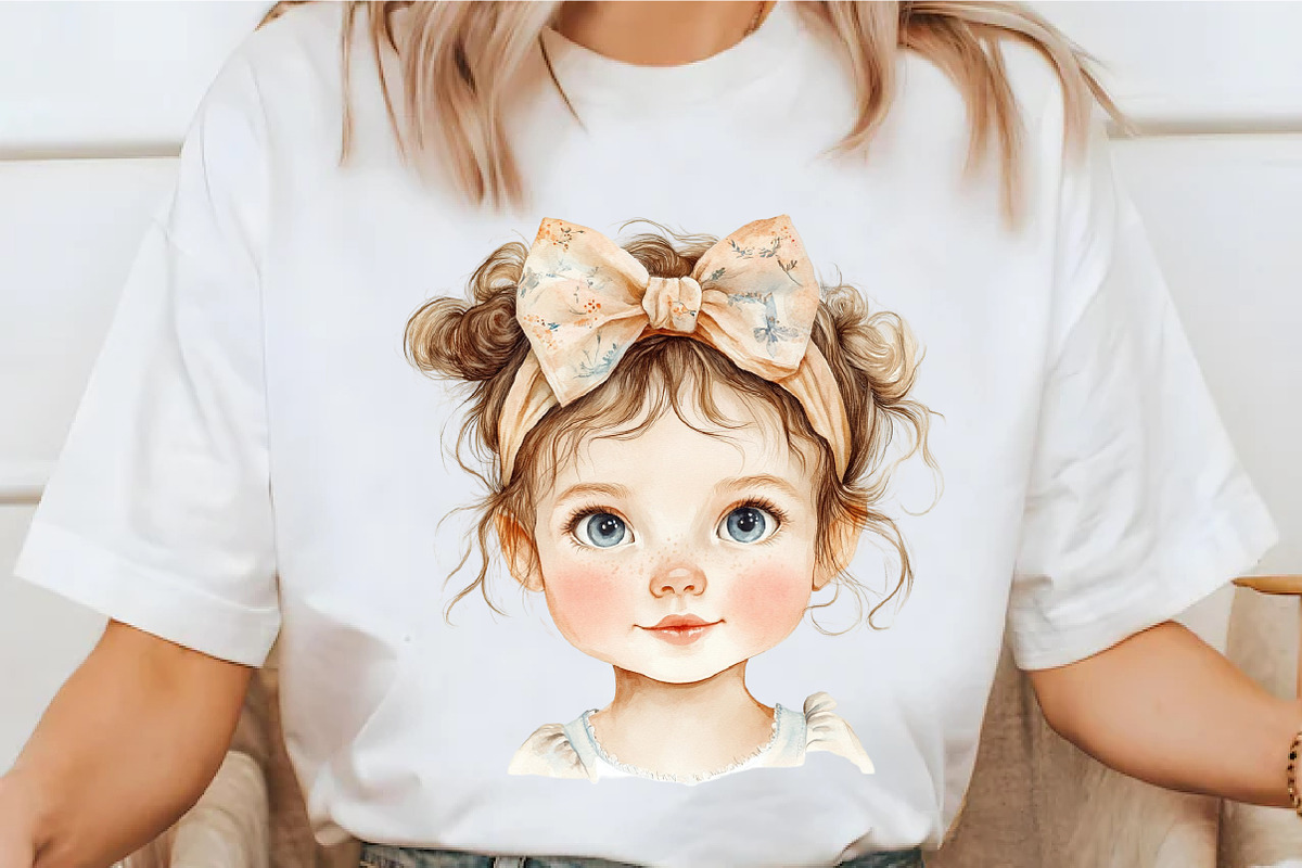 Watercolor Dreamy Fantasy Kids Clipa, an Illustration by designcity5 (Photo 5 of 5)