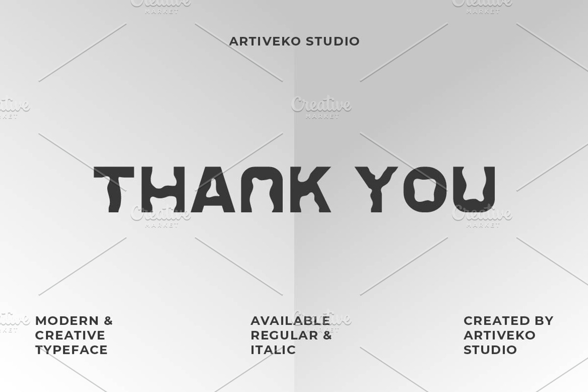 Belinte Unique Sans Font, a Sans Serif Font by Artiveko (Photo 8 of 8)