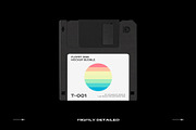 Floppy Disk Mockup Template Bundle, a Product Mockup by PrintPixel (Thumbnail 20 of 28)