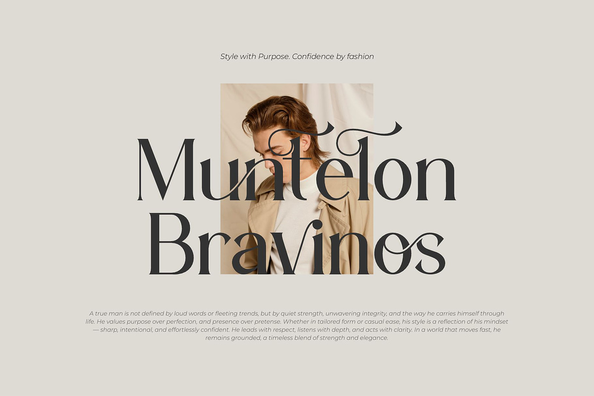 Evolind || Modern Elegant Serif Font, a Serif Font by Ermedia Studio (Photo 7 of 10)