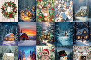 Cozy Winter Christmas Junk Journal, a Seasonal Illustration by LA Design (Thumbnail 4 of 10)