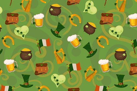 St. Patrick's Day Design Elements