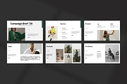 Brief Campaign Presentation Template, a Presentation Template by slidestock55 (Thumbnail 4 of 9)